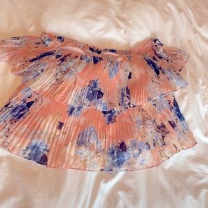 Sugar lips off the shoulder top